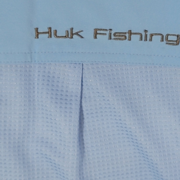 HUK Fishing Men's PFG Bahama II Long Sleeve Button Front Shirt - Picture 6 of 14